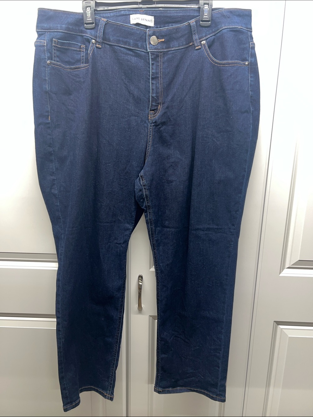 Lane Bryant High Rise Straight Leg Blue Jeans Plus Size 22S
